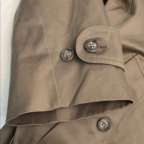 VINTAGE TOWNE LONDON FOG TRENCH WITH ZIP OUT LINING MENS 40 - Picture 16 of 16